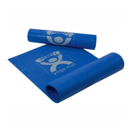 Fabrication Enterprises CanDo Eco-Friendly Premium Yoga Mat, Blue, 68" x 24" x 1/4" 30-2401B